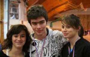 Régionaux Minimes: Laureen et Clément, 2 titres