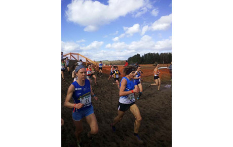 Valérie, 26éme master et deuxième master2 des France de cross!